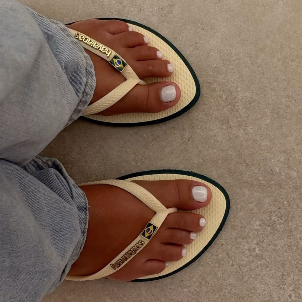NWT Havaianas Grey Brazil Flag Sandlas✨ 🇧🇷 - Picture 6 of 7